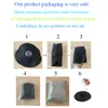 Oversized Wide Brim Straw Hat Travel Black Beach 70cm Sun Summer UV Protection Floppy Foldable cap Wholesale 220318