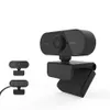 HD 1080P Webcam Mini Computer PC WebCamera with Microphone Rotatable Cameras for Live Broadcast Video Calling Conference Work OTTI2654782