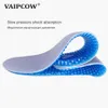 Silicone Insoles Massaging Sport Shoe Pads Orthotic Arch Sport Sapata Cuidado Cuidado Alta Qualidade Gel Palmilhas