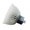 400LM 360DEGREE REAL 4W COB LED Spotlight Lamp Light GU10 Dimmable GU 10 LED Spotlights Alla plastlampor Super ljus MR16