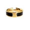 Nieuwe verkoop Hoogwaardige ontwerper Orange Color Titanium Steel Couple Bandringen klassieke populaire ringen voor mannen en vrouwen