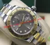 Men Watch Automatic Mechanical WristWatch YatchMaster 40MM Platinum Dial 116622 Floding Clasp Sapphire Man wristwatch