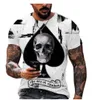 Men's T-Shirts 20221 Summer Men T-shirt 3D Car Highway Motorcycle Biker Hip Hop Tshirt Tee Top Oversize T Shirt For Vintage C281M