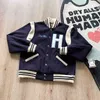 Human Made Varsity Baseball Jacket H Letter Brodered Woolen Men Kvinnor Högkvalitativ Human Made Loose Baseball Coats T220816