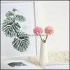 Faux Floral Greenery Home Accents Decor Garden 4500Pcs Simation Chrysanthemum Dandelion Drop Delivery 2021 Krg4X