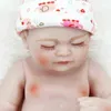 28 cm Muñecabebe Reborn Doll New Fashion Silicaona Seedollianiña Real Life Infant Child Companion AA220325