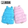 Sıcak kış köpek ceket kıyafetleri için küçük köpekler moda su geçirmez evcil hayvan ceketleri chihuahua köpek kostümü xxl petasia y200917