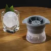 Glace Ball Cube Maker Sphère Moule rond Cocktail Whisky Plateau de glace Moule de chocolat DIY Moule 6cm