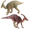Dinosauro Tyrannosaurus Rex Parasaurolophus Spinosaurus Styracosaurus Plesiosaur Brachiosaurus Action Figure Toy Figurine di animali 220520