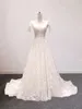 Vestido de noiva elegante 2022 Crystal Lace Flow