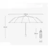 강한 바람 저항 3 배 16K 수동 우산 남성 Parasol 여성 비가 큰 우산 수퍼 태양 보호 및 UV 220426