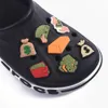 1 Pcs New PVC Croc Charms Show Me Your Money Dollar Croc Accessories Cash Wallet Clog Shoes Decoration for Girl Boys Gift