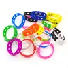 17 couleurs 18 cm bracelets en silicone doux bracelets