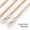 Multicolor Bag Chain Accessories Gold Women s Shoulder Metal Strap Crossbody Parts Belt for bags 220620