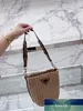 Pedras de palha de moda de moda Bolsas de balde Mulheres com Triângulo Bolsa de Couro Tag Designer Portátil Mulheres Bolsas de ombro