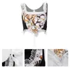 Belts Sexy Lace Brim Sleeveless Tops Women Retro Corset Curve Shaper Modeling BustiersBelts Fier22