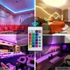 Tiras 5M30M WIFI LED Strip Light RGB DC 12V SMD Fita À Prova D 'Água Diodo Fita Bluetooth Controlador Adaptador de Energia para HomeLED Stri7235314