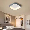 Luzes de teto Lâmpada de quarto simples e criativo sala de estar em casa quente rede nórdica vermelha personalizada LED quadrado