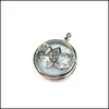 Charms Jewelry Findings Components Natural Stones Hollow Pendant Alloy Cage With Stone Pendants For Making Diy Reiki Necklaces Accessories