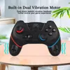 Kontrolery gier joysticks kompatybilny z Bluetooth Wireless Pro kontroler do przełącznika ns konsola 6 osi USB joystick obsługa gamepad phil22