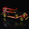 1:28 Retro Classic Car Alloy Model Diecasts Metal Vehicles Toy Old High Simulation Collection Ornament Kids Gift 220329
