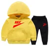 Baby Jongens Casual Set Kinderkleding Herfst Merk LOGO Katoen Hoodies Trainingspak Pak Voor Jongen Sport Suits Casual 3d Print meisje Kleding