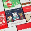 Подарочная упаковка 5pcs Cartoon Cookie Boxes Animal Elk Bear Santa Claus Рождественская коробка Merry Goodie Упаковка для HomeGift