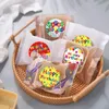 Cadeau cadeau 50-500pcs mignon joyeux anniversaire autocollants 2,5 cm / 1 pouce cadeaux de fête pour enfants scellant décor carte de voeux paquet étiquettes cadeau