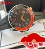 Romance de moda Luxury Men's Racing assistir três mãos Moda Sports Quartz Stop Relógio à prova d'água Relloj Relogio40mm Round Rubber Wristwatch Watch