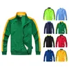 Running Jackor 2022 Par Tracksuit Suit Mens Jacket Blank Jogging Coat Sweat Anpassad Egen design och logotyp Sport Uiform