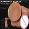 Godemiché de poussée télécommandé pour femmes, vibrateur de pénis réaliste, jouet lesbien, Machine sexy en Silicone, grosse bite, Masturbation féminine