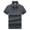 Polo da uomo di marca di design di lusso estivo T-shirt a maniche corte da uomo Camicia con risvolto singolo originale TeePolos296Q da uomo