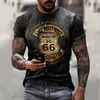 Erkek Yaz Büyük Boy Tişörtler Harajuku Kısa Kollu Giyim Tişört Tişört Adam 3d Baskılı Moda Dot Desen Oneck Tops 220521