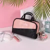 Cosmetic Bags & Cases Women Travel Bag Double Layer Transparent Beauty Zipper Makeup Case Pouch Toiletry Organizer Holder Wash Make Up