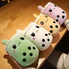 Kawaii reversibile Boba giocattoli di peluche a doppia faccia Bubble Tea bambola morbida farcita a due lati Boba tè al latte giocattolo regali di Natale per bambini FY7767 sxjul24