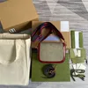 10A جودة مصمم حقيبة مصغرة حقيبة يد 20.5 سم حقيبة كتف جلدية أصلية حقيبة كروس مع مربع G086