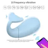 Petite baleine vibrateur télécommande simulateur de point G boule vaginale Plug Anal vibrant oeuf d'amour masturbateur pour femmes adultes