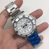 Orologio di lusso Rolesx Date Gmt Orologio meccanico da uomo di lusso Scheletro bianco Fantasma dell'acqua Completamente automatico Qs02 Geneva es per uomo Orologi da polso svizzeri