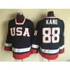 Nik1 1980 Miracle On Ice Hockey Jersey 17 Jack O'Callahan 21 Mike Eruzione 30 Jim Craig 88 Patrick Kane 9 Zach Parise Mens Hockey Jerseys