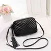 3ALuxury Designer Handbags Women's LOU CAMERA Bag High quality QUILTED LEATHER Tassel Crossbody bag