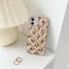 Moda Rhombic Pattern Caso para iPhone 14 Pro Max 13 14 Plus