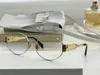 Sommer-Designer-Sonnenbrille für Damen und Herren, 40235, Triomphe, rund, Metall, trendig, elegant, klassisch, stilvoll, Anti-Ultraviolett, Retro-Platte, oval, voller Rahmen, zufällige Box