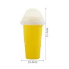 Frullati rapidi Tazza di succo di frutta fatto in casa Bottiglia di frappè Slush Shake Maker Tazza di raffreddamento rapido Gelato Magic Slushy Maker 220614