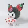 2022 Zwierzęta wypchane 10 cm Hurtownie Cartoon Plush Toys Lovely Kuromi Torby Wisiorek