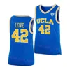 NCAA Basketball College UCLA Bruins 24 Jalen Hill Jersey 34 David Singleton Lonzo Ball 2 Zach Lavine 14 42 Kevin Love 5 Baron Davis voor