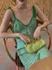 Vestido de praia de roupas de banho feminina encobrir o verão de verão maxi borlas com uma festa sexy sem costas para as costas A741