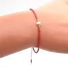 Braccialetto di perle naturali gioielli firmati multicolor donna regalo braccialetto di perle di vetro blu rosso rosa nodo di perline Bracciali sudamericani per ragazze adolescenti Trendy Summer Hot