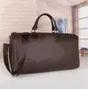 Hot Sell Designer 50CM Large Capacity General Purpose Travel Bags Womens Mens Leather Canvas Carry Luggage Shoulder Straps Rotten Letters V Duffel Bag Messenger 096