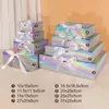 Laser ruban cadeau vacances fête bonbons vêtements général emballage carton papier sac prend en charge taille personnalisée imprimé 220706