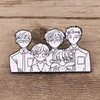 Pins Broschen Ouran High School Host Club Revers für Rucksäcke Schmuckanime Badges Manga auf Rucksack Emaille Pin Giftpins